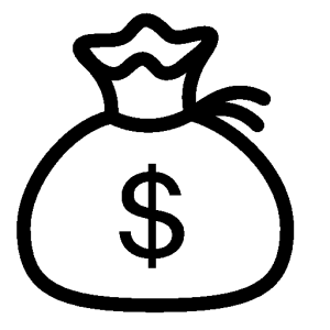 Finance Money Bag icon Dark Net Market